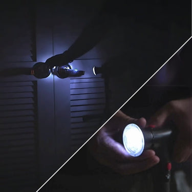 Canne de marche pliable tout-terrain avec LED et Alarme™